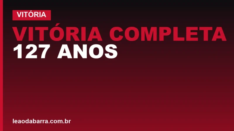 Vitória completa 127 anos, 1 dia antes de jogo decisivo contra o Flamengo no Barradão