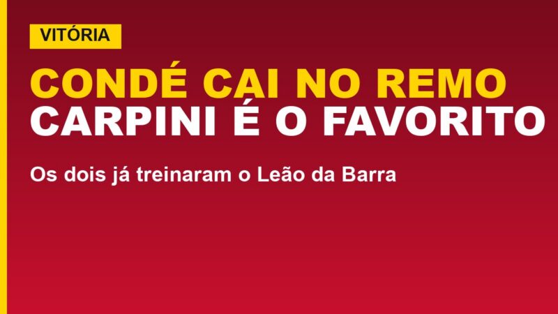 Vitória tem 2 ex-técnicos no radar do Remo; veja os números