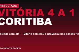 Vitória 4 a 1 Coritiba: Goleada com olé — Vitória dominou e provocou nos passes finais