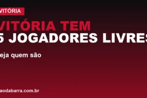 Vitória tem 5 jogadores livres para pré-contrato; veja quem são