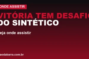 Vitória tem desafio do sintético no Athletico-PR: veja onde assistir