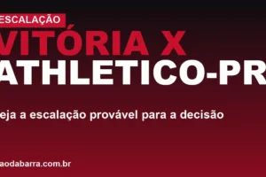 Vitória x Athletico-PR: veja a escalação provável para a decisão