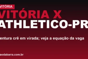Vitória x Athletico-PR: Ventura crê em virada; veja a equação da vaga