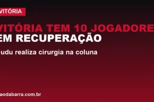 Vitória tem 10 jogadores em recuperação; Dudu realiza cirurgia na coluna