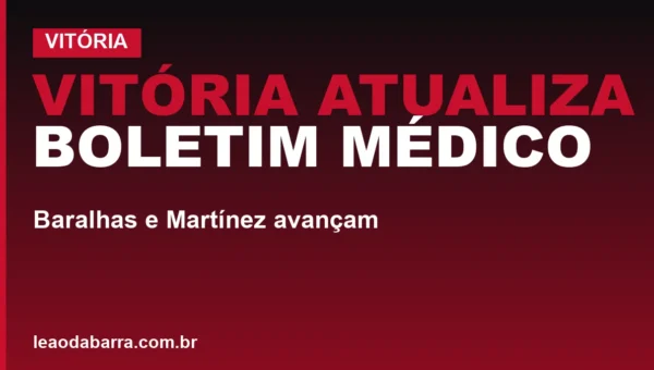 Vitória atualiza boletim médico: Baralhas e Martínez avançam
