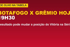 Botafogo x Grêmio hoje: veja o que muda pro Vitória na tabela