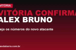 Vitória confirma Alex Bruno: veja os números do novo atacante