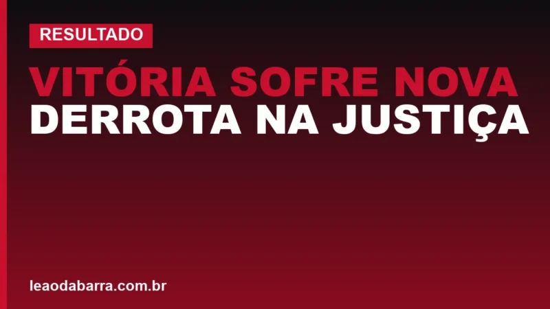 Vitória sofre nova derrota na Justiça e segue sem reverter liberação de Lucas Braga