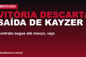 Vitória descarta saída de Kayzer: contrato segue até março; veja