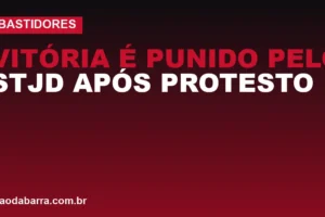 Vitória é punido pelo STJD após protesto contra a CBF