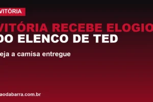 Vitória recebe elogios do elenco de Ted Lasso; veja a camisa entregue