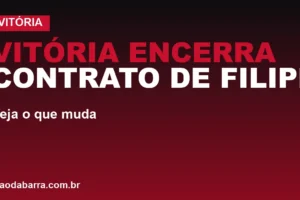 Vitória encerra contrato de Filipe Machado; veja o que muda