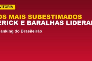 Vitória tem os 2 mais subestimados do Brasileirão; veja o ranking