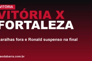 Vitória x Fortaleza: Baralhas fora e Ronald suspenso na final