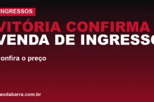 Vitória confirma venda de ingresso para o Athletico; confira o preço