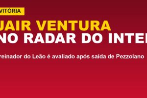 Vitória tem Jair Ventura no radar do Internacional; veja a lista