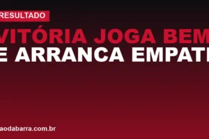Vitória joga bem e arranca empate com o Fluminense no Maracanã