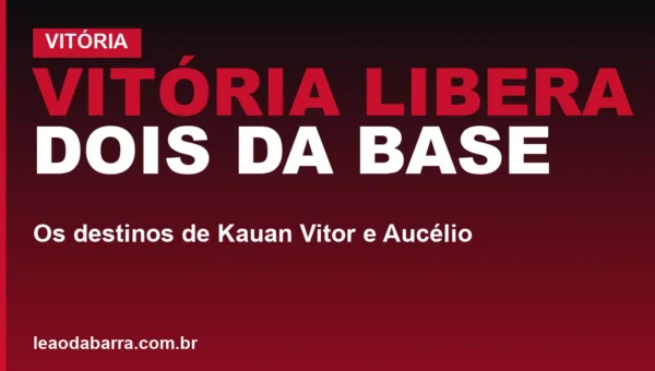 Vitória libera dois da base: os destinos de Kauan Vitor e Aucélio