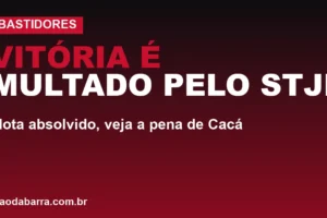 Vitória é multado pelo STJD: Mota absolvido, veja a pena de Cacá