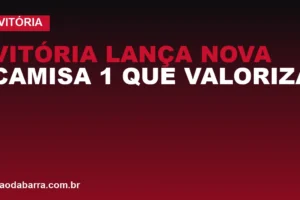 Vitória lança nova camisa 1 que valoriza a tradição rubro-negra