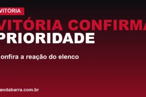 Vitória confirma prioridade no Brasileirão; confira a reação do elenco