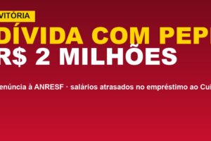 Vitória tem dívida com Pepê cobrada na ANRESF; veja o valor