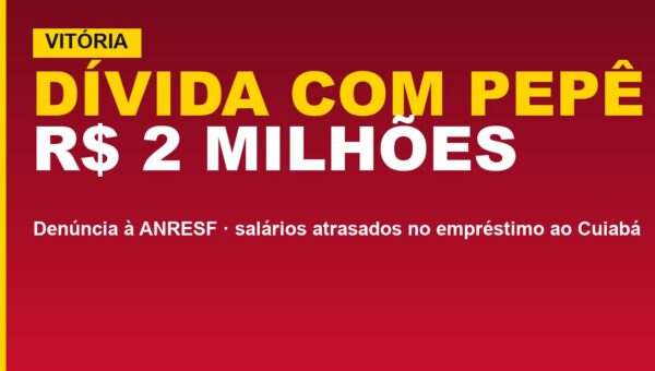 Vitória tem dívida com Pepê cobrada na ANRESF; veja o valor