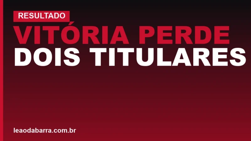 Vitória perde dois titulares para enfrentar São Paulo no Brasileirão