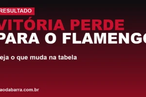 Vitória perde para o Flamengo no Maracanã; veja o que muda na tabela