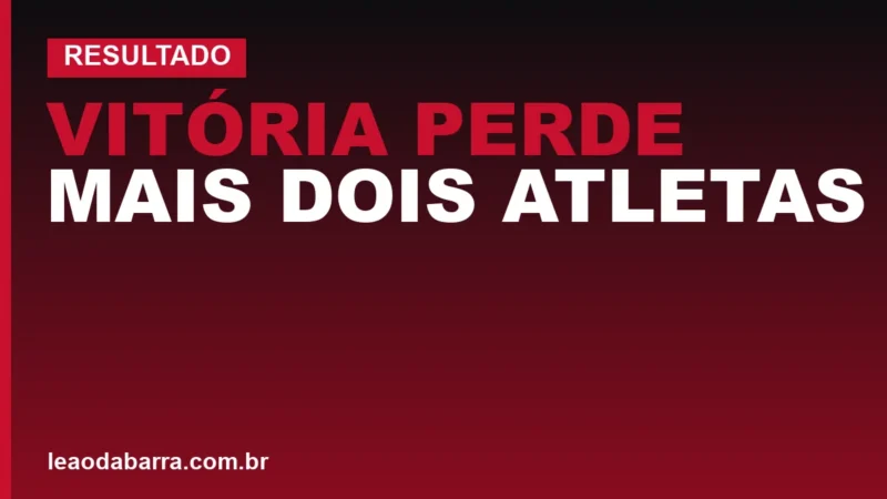 Vitória perde mais dois atletas para próximo jogo pelo Brasileirão