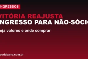 Vitória reajusta ingresso para não-sócio; veja valores e onde comprar