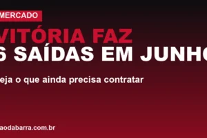 Vitória faz 6 saídas em junho; veja o que ainda precisa contratar