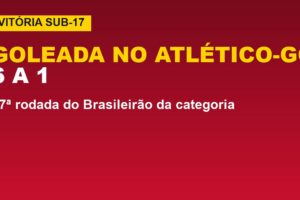 Vitória Sub-17: goleada de 6 a 1 no Atlético-GO; veja os gols