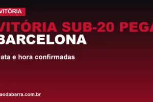 Vitória Sub-20 pega Barcelona nas quartas: data e hora confirmadas