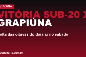 Vitória Sub-20 x Grapiúna: volta das oitavas do Baiano no sábado