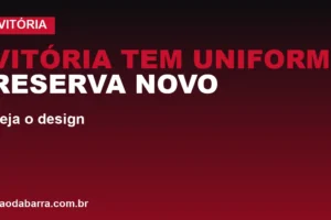 Vitória tem uniforme reserva novo sem anúncio oficial: veja o design