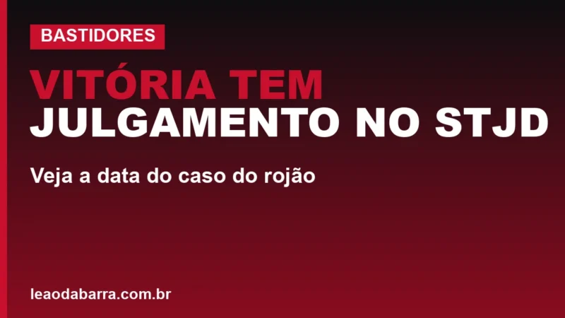 Vitória tem julgamento no STJD: veja a data do caso do rojão