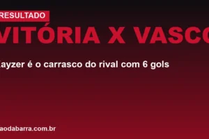 Vitória x Vasco: Kayzer é o carrasco do rival com 6 gols
