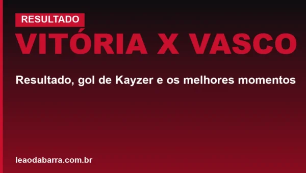 Vitória x Vasco: resultado, gol de Kayzer e os melhores momentos