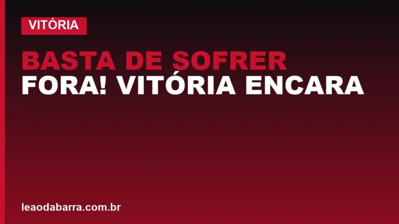 Basta de sofrer fora! Vitória encara a Chapecoense para quebrar tabu e deixar a lanterna dos visitantes
