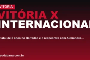 Vitória x Internacional: o tabu de 8 anos no Barradão e o reencontro com Alerrandro, ex-artilheiro do Leão