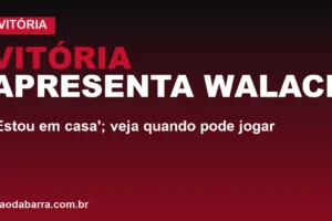 Vitória apresenta Walace: 'Estou em casa'; veja quando pode jogar