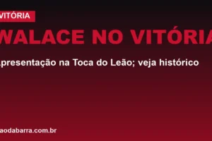 Walace no Vitória: apresentação na Toca do Leão; veja histórico