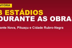 Barradão em obras: Vitória avalia 3 estádios; veja o que muda